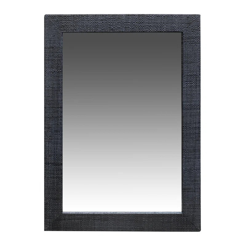 Milo Raffia Mirror | Wayfair North America