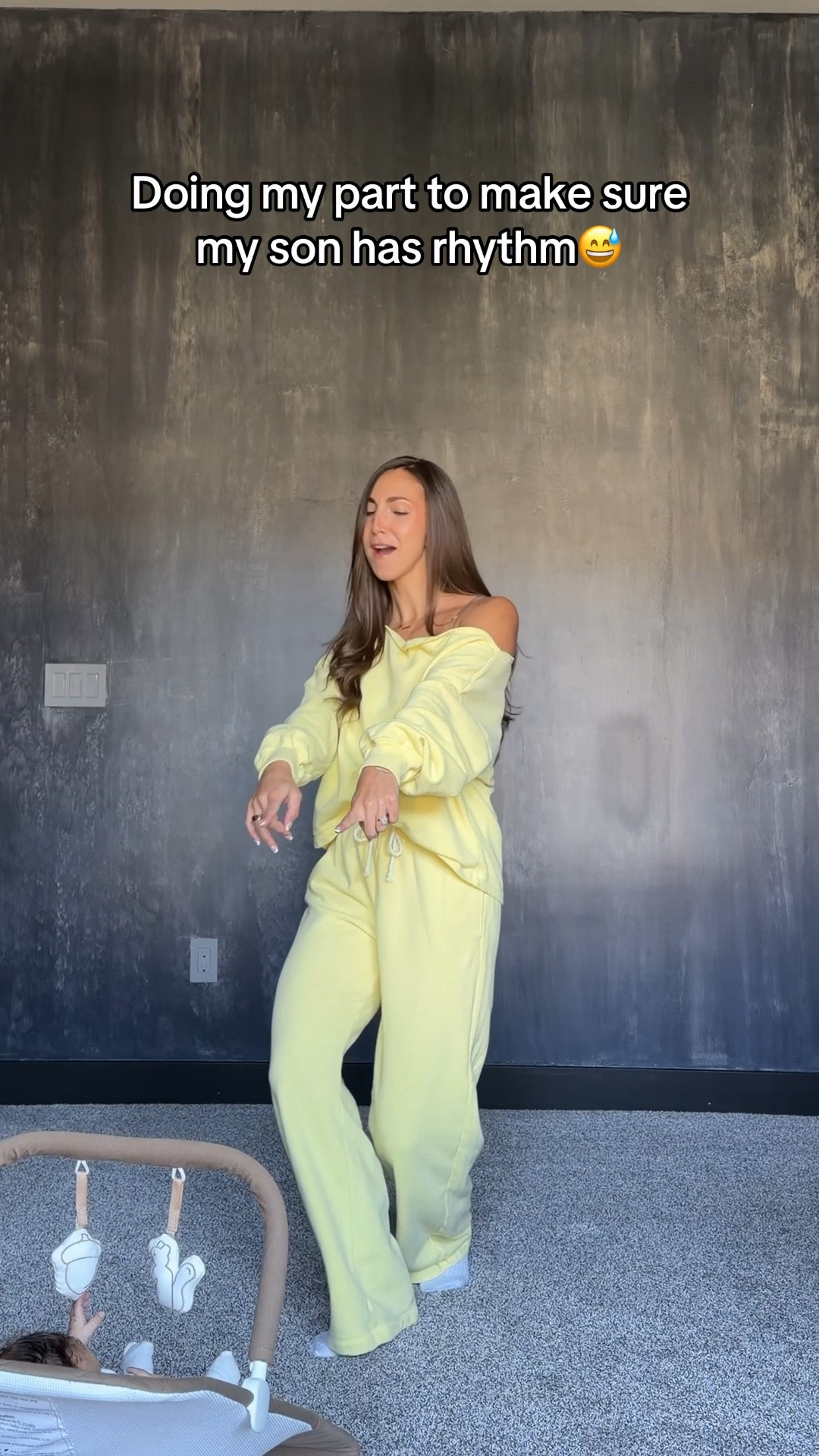 The coziest of the shoulder sweat set in butter yellow 😍💛 I’m wearing a medium in both

#LTKootd #LTKmomlife #LTKBaby