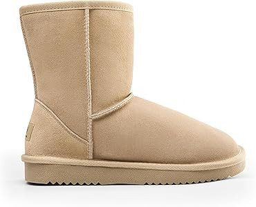 DREAM PAIRS Women's Shorty-New Mid Calf Winter Snow Boots | Amazon (US)
