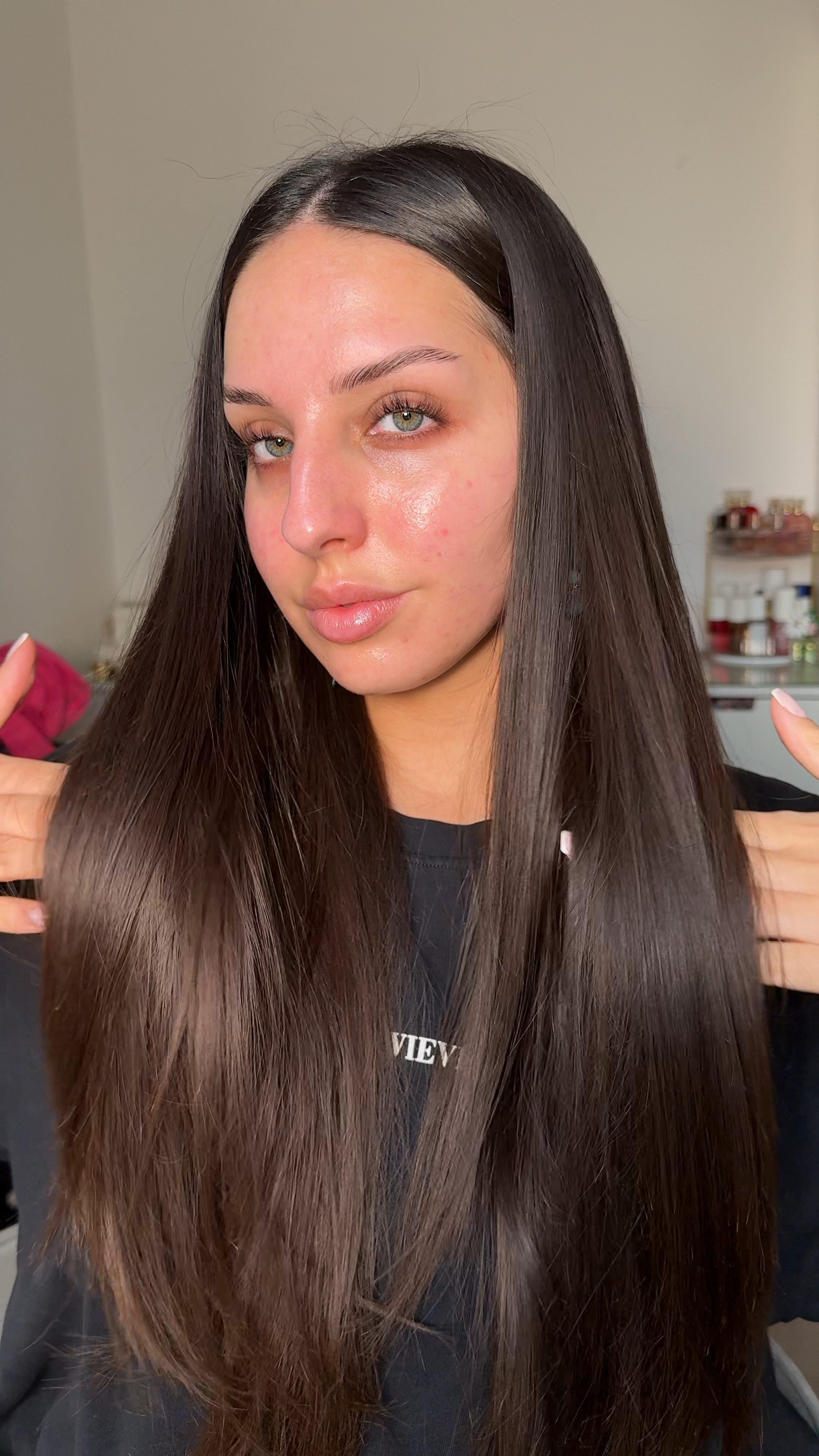 Glass hair ! Fave haircare product for the smoothest glossiest hair 

#LTKbeauty #LTKuk #LTKmakeup