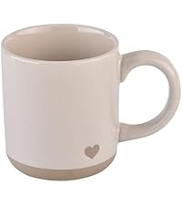 Sweet Water Decor Heart Stoneware Coffee Mugs - 14Oz Cute Coffee Mugs for Hot and Cold Drinks - D... | Amazon (US)