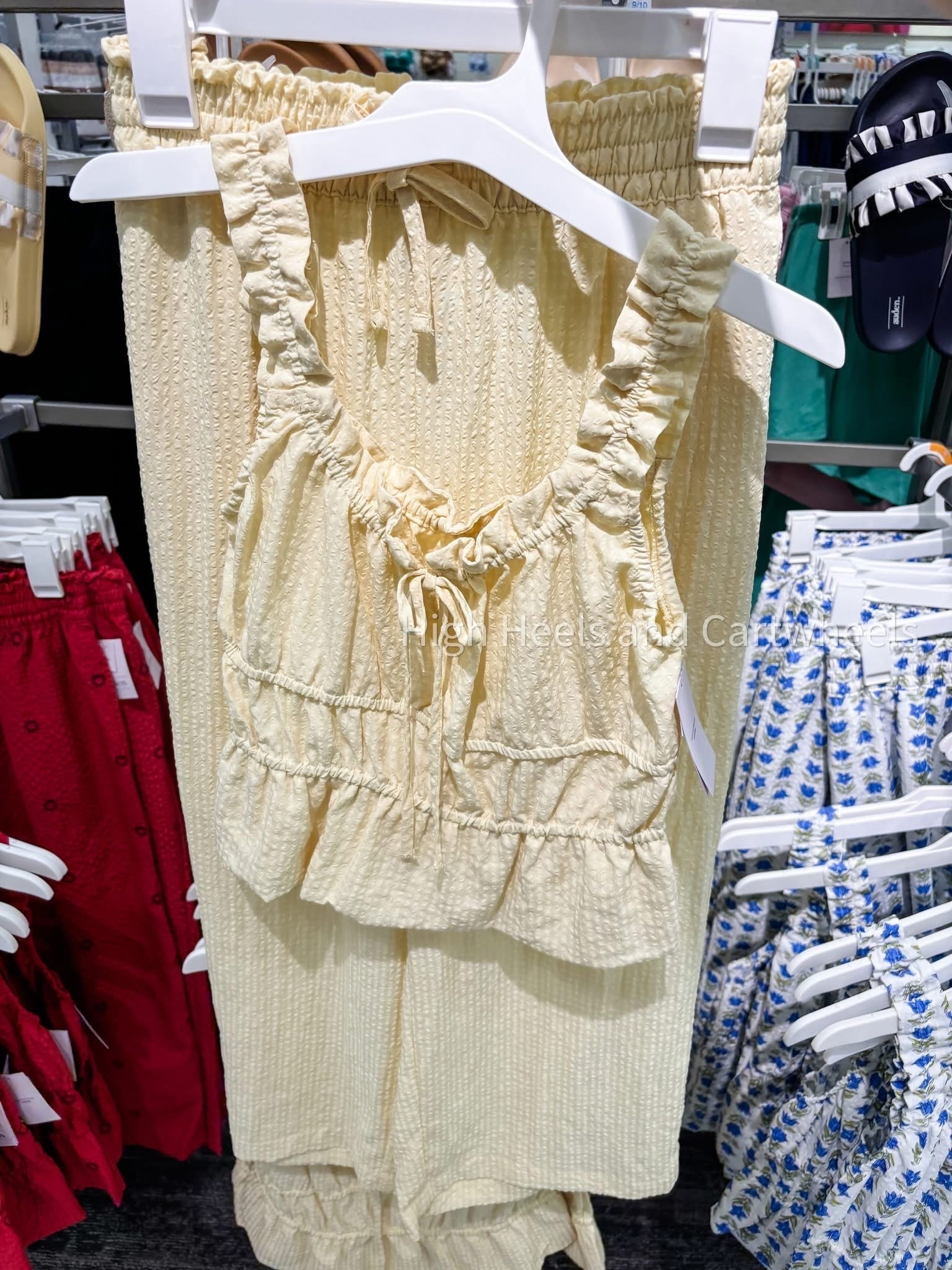 We can't get enough of this butter yellow set!!