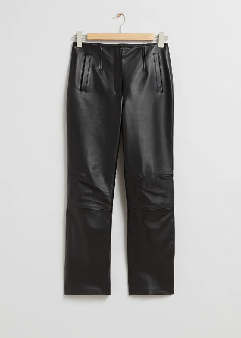 Cropped Leather Trousers | & Other Stories (EU + UK)
