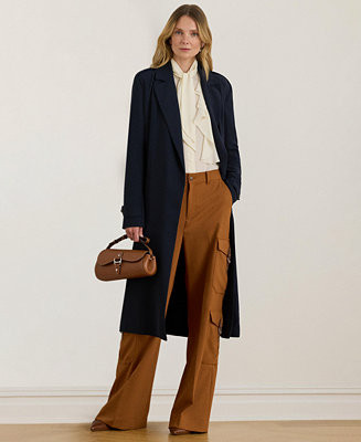 Women's Double-Faced Wrap Coat | Macy's