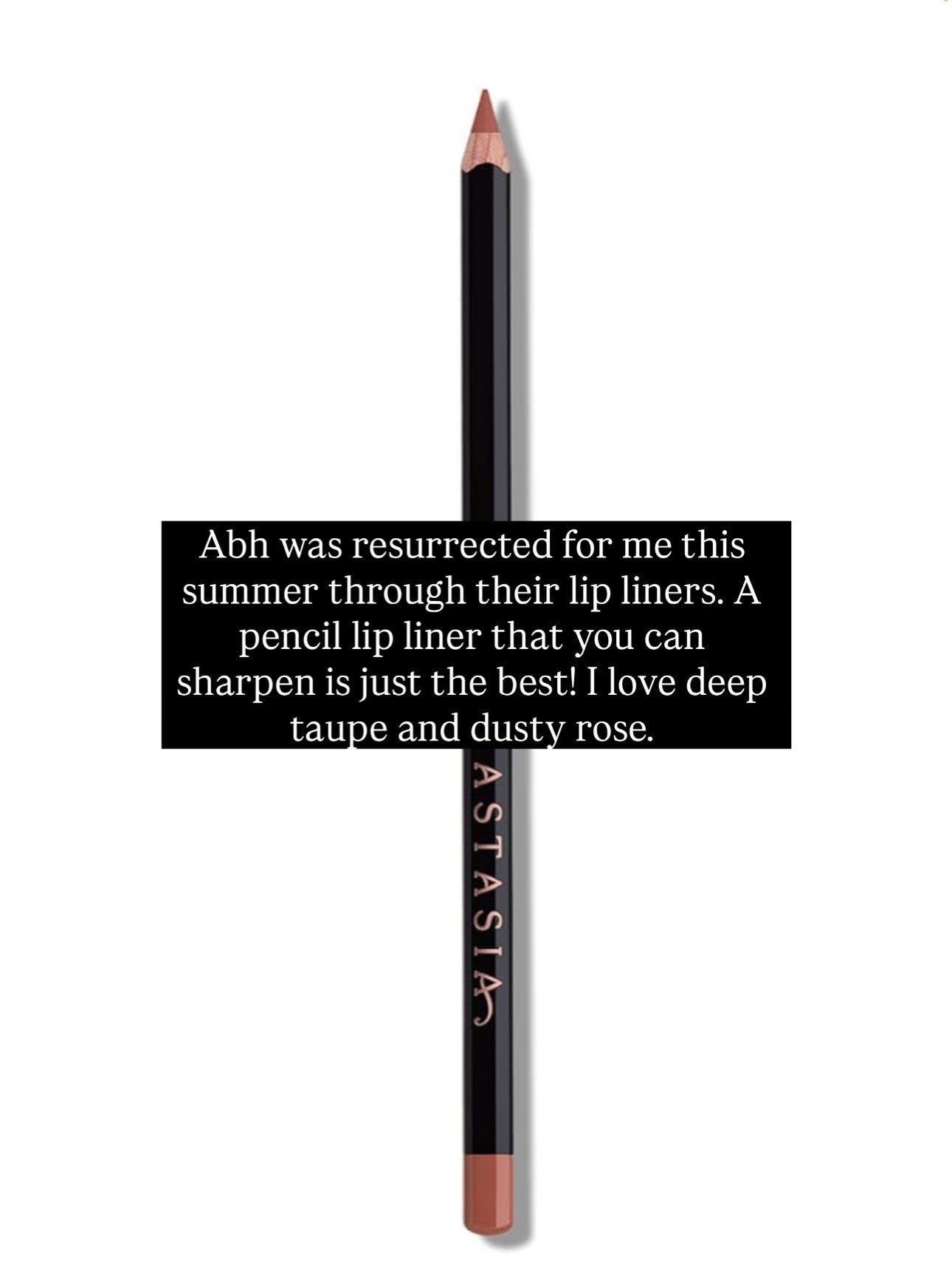 Abh lip liners! I love deep taupe and dusty rose  

#LTKStyleTip #LTKBeauty #LTKFindsUnder50