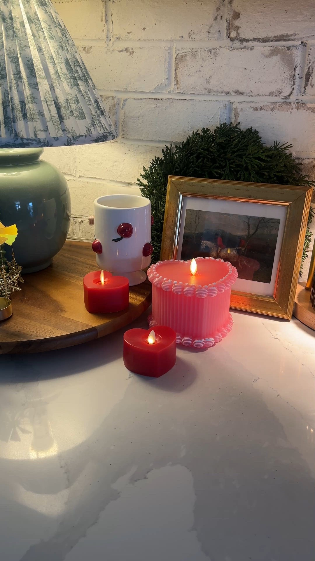 Luminara candles is my go to for all of my faux seasonal candles. They are absolutely gorgeous and will last you for years. Use my code: Elainehome10

#LTKHome #LTKSeasonal
