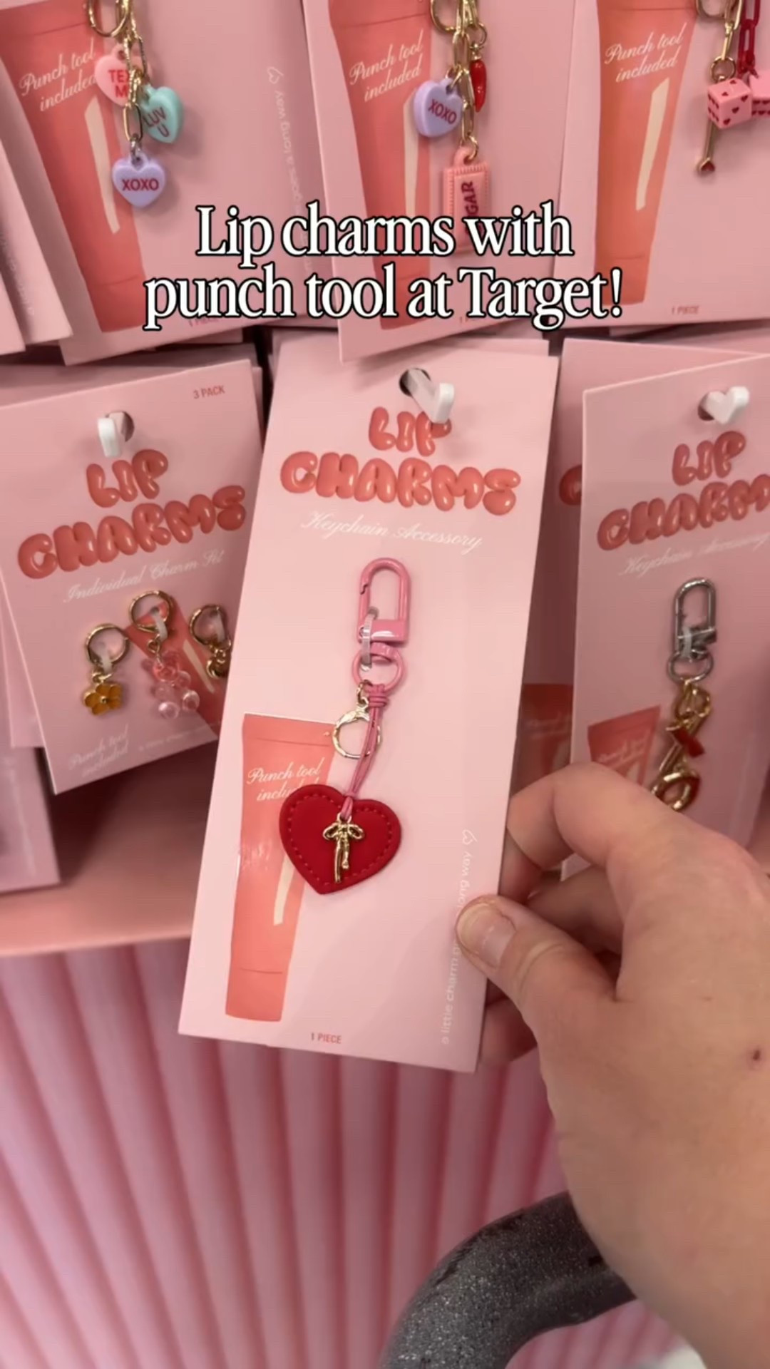 I didn’t realize how easy these actually are so don’t mind me, I’ll just be accessorizing all my lip balms with these! Follow + comment “NEW” for a link! ✨ & if you love Holiday finds and gift ideas, follow along for more! 

#Targetcreator #targetfinds #targetrun #targetstyle #target