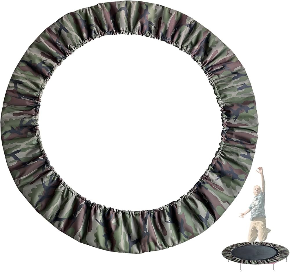 Mini Trampoline Spring Cover 36 38 40 45 60inch Small Trampoline Pad Replacement 3 Layers Thicken... | Amazon (US)