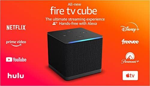 All-new Fire TV Cube, Hands-free streaming device with Alexa, Wi-Fi 6E, 4K Ultra HD | Amazon (US)