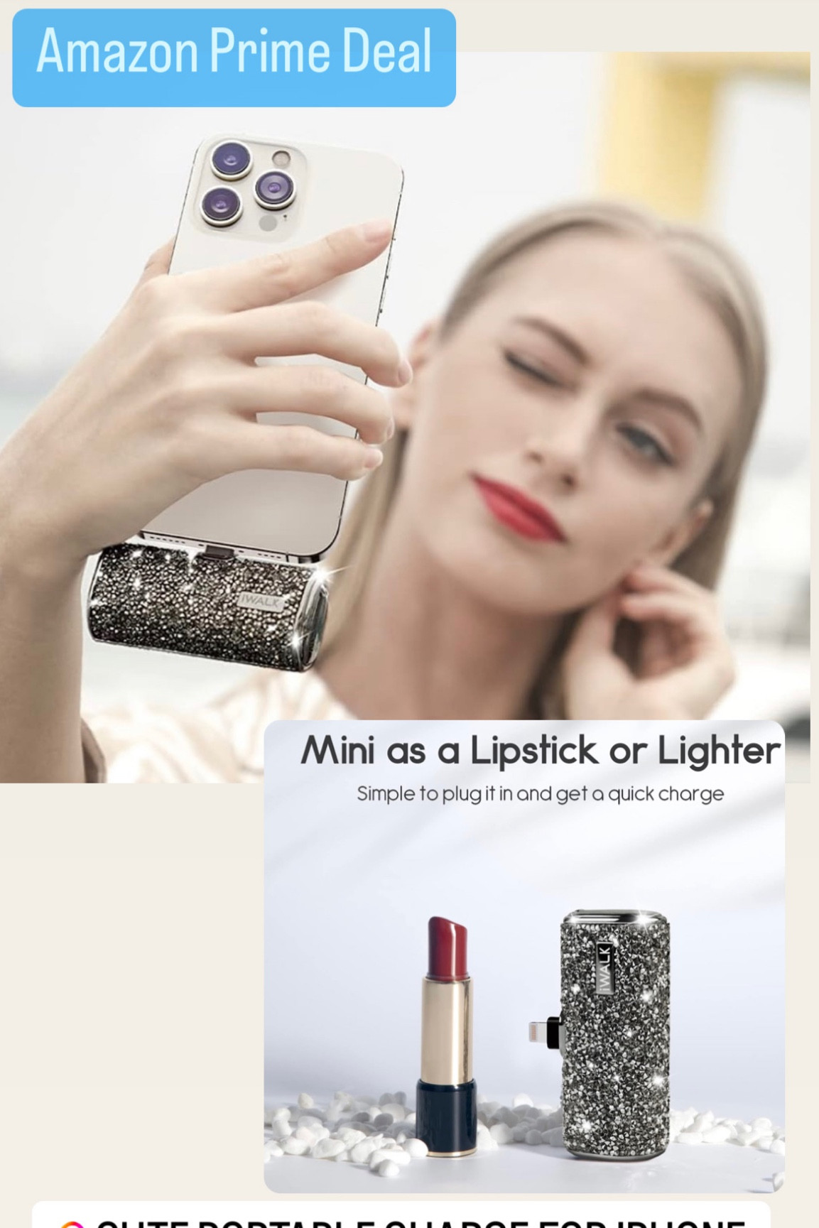 Amazon day prime charger deal 