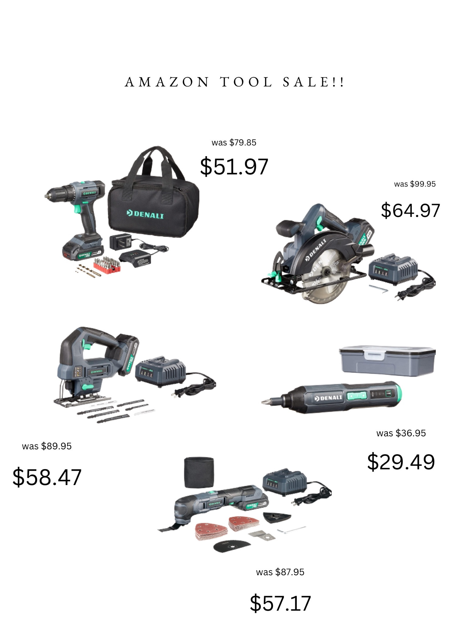 Huge tool sale on Amazon!! Grab them while you can! 

#LTKFind #LTKhome #LTKGiftGuide