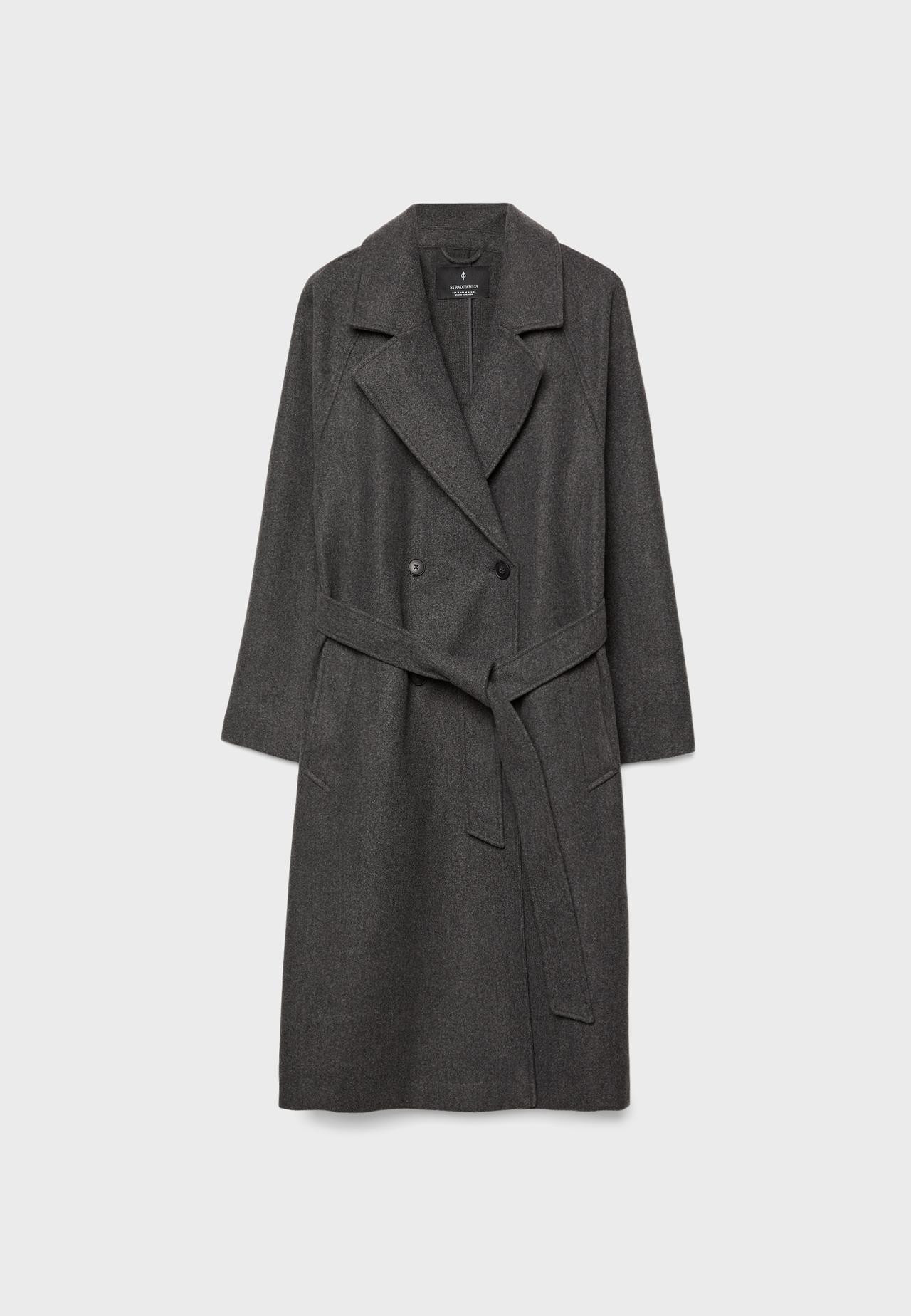 Soft-touch trench coat | Stradivarius (UK)