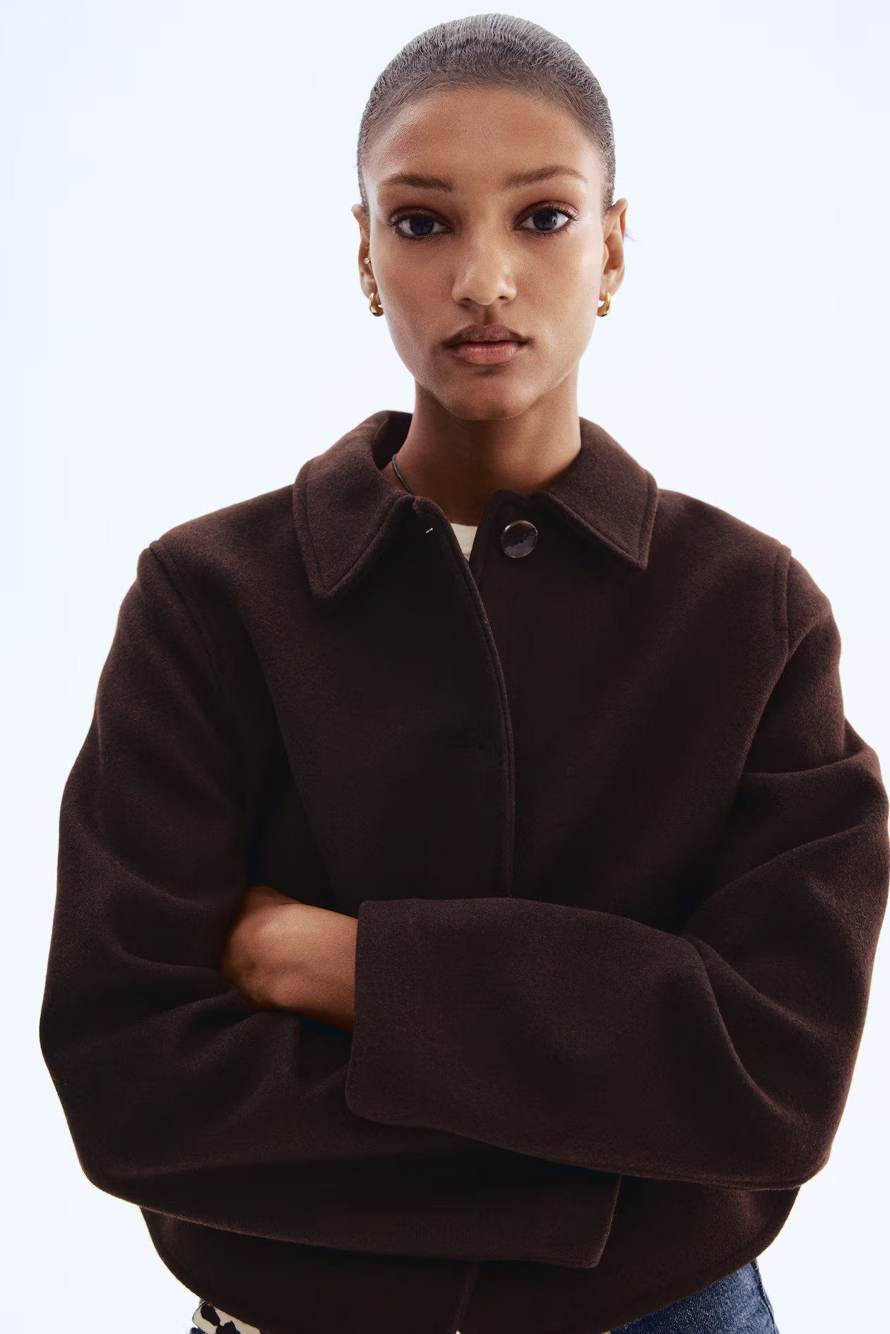 Collared jacket | H&M (UK, MY, IN, SG, PH, TW, HK)