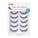 KISS Looks So Natural False Eyelashes Multipack, Lightweight & Comfortable, Natural-Looking, Tapered | Amazon (US)