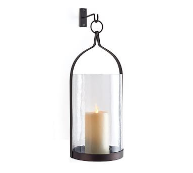 Hammered Glass Sconce | Pottery Barn (US)