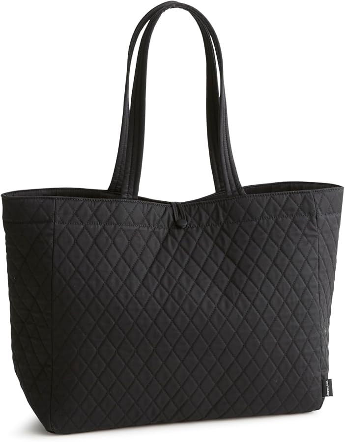 Vera Bradley womens Premium Cotton Hathaway Tote Bag | Amazon (US)