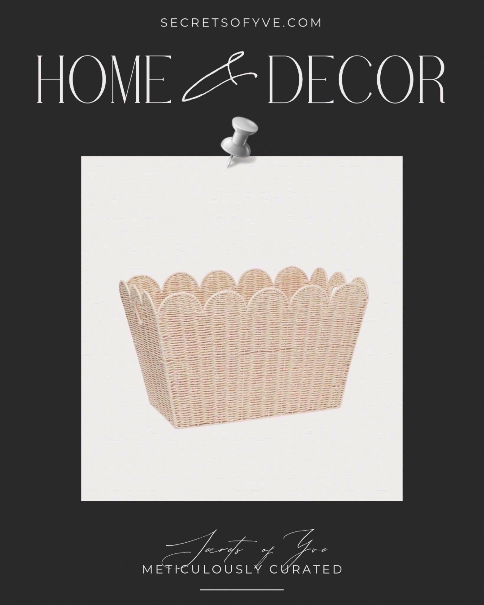 Secretsofyve: this scallop basket is so pretty! Use it in the living room, bedroom, office, playroom or nursery! Go further and use it as a gift basket filled with functional gifts. @target
#Secretsofyve #ltkgiftguide
Always humbled & thankful to have you here.. 
CEO: PATESI Global & PATESIfoundation.org
@secretsofyve : where beautiful meets practical, comfy meets style, affordable meets glam with a splash of splurge every now and then. I do LOVE a good sale and combining codes! #ltksalealert #ltku #ltkkids secretsofyve 

#LTKHome #LTKSeasonal #LTKBaby