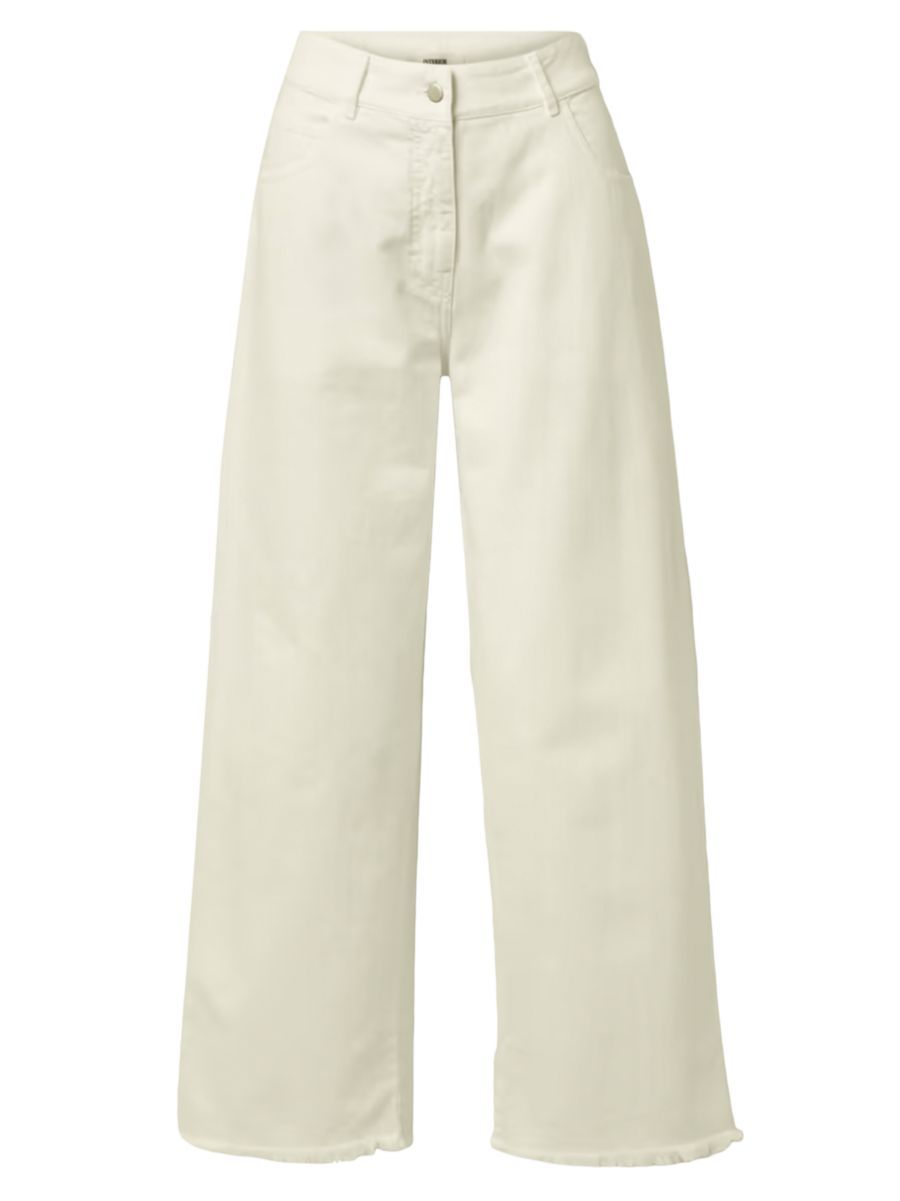Interior The Clarice Wide-Leg Jeans | Saks Fifth Avenue