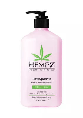 Hempz Pomegranate Herbal Body Moisturizing Lotion, Pink, 17 Ounces | Belk