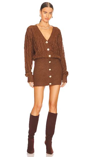 Tala Dress in Cognac | Revolve Clothing (Global)