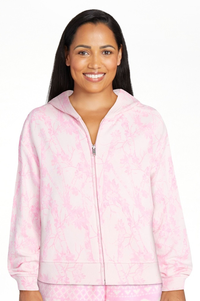 No Boundaries Boxy Zip-Up Hoodie, Women's XXS-XXL | Walmart (US)