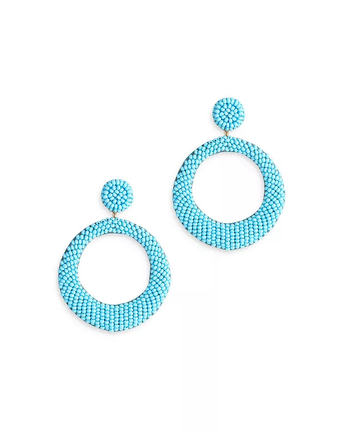 Asta Beaded Hoop Drop Earrings | Bloomingdale's (US)