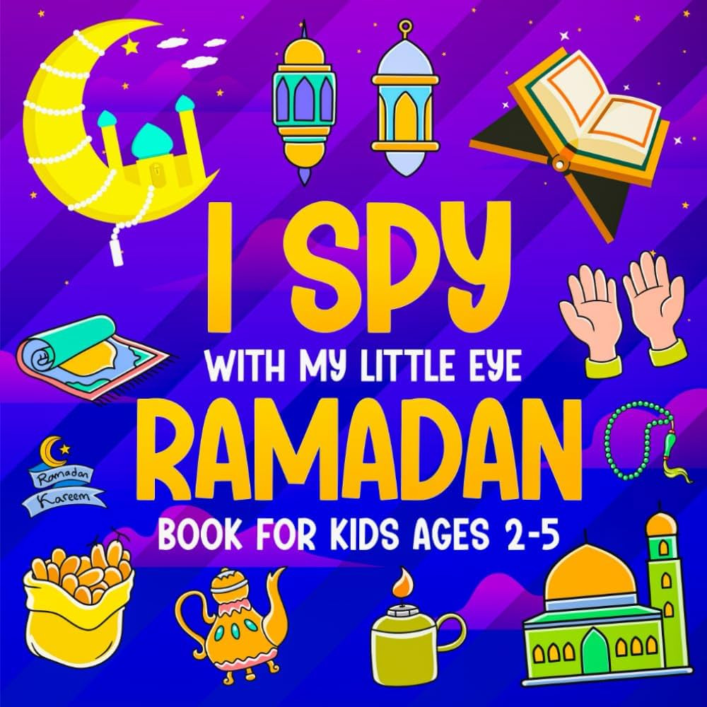 I Spy With My Little Eye Ramadan Book for Kids Ages 2-5: Cute Interactive Alphabet from A to Z Gu... | Amazon (US)