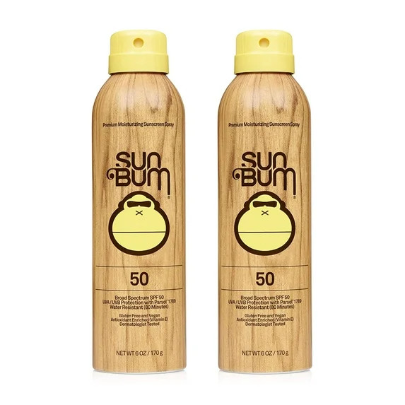 Sun Bum Sun Bum Original Spf 50 Sunscreen Spray Vegan and Hawaii Act 104 Compliant (octinoxate & ... | Walmart (US)