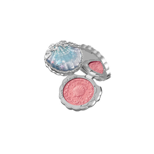 FlowerKnows - Shell's Jewel Silk Satin Blush - 5g - 03 Coral Seashell | Stylevana