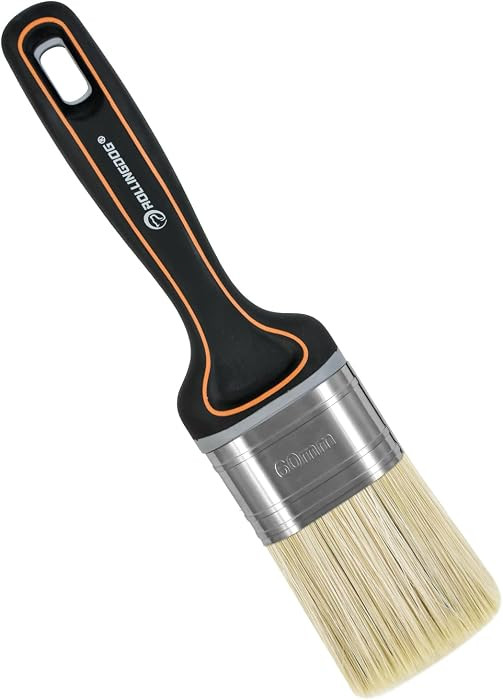 ROLLINGDOG Chalk Paint Brush - 2.4 Inch Wax Paint Brush, Washable and Reusable Wood Stain Brush f... | Amazon (US)