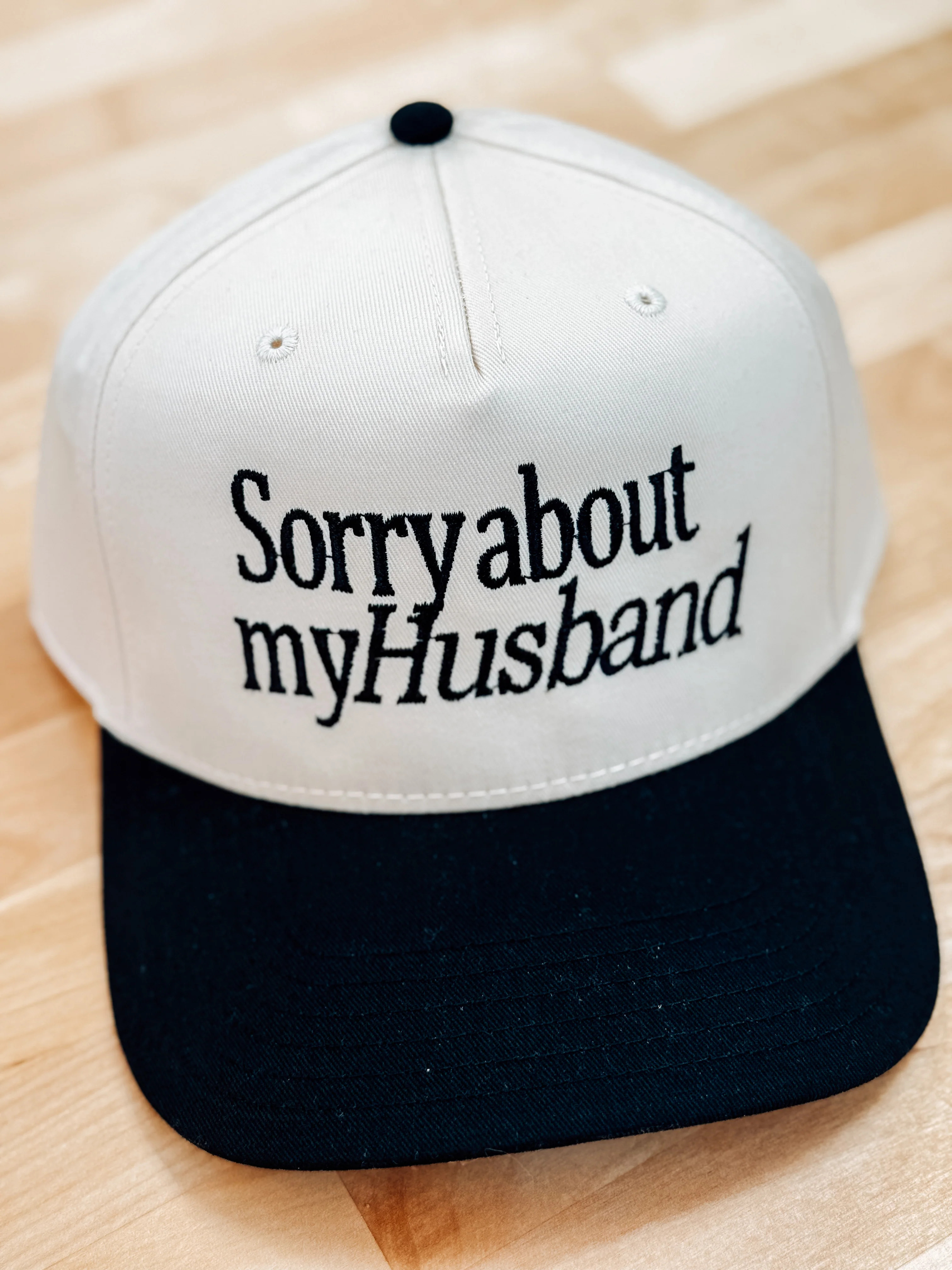 Sorry About My Husband Trucker Hat | Bates Boutique 