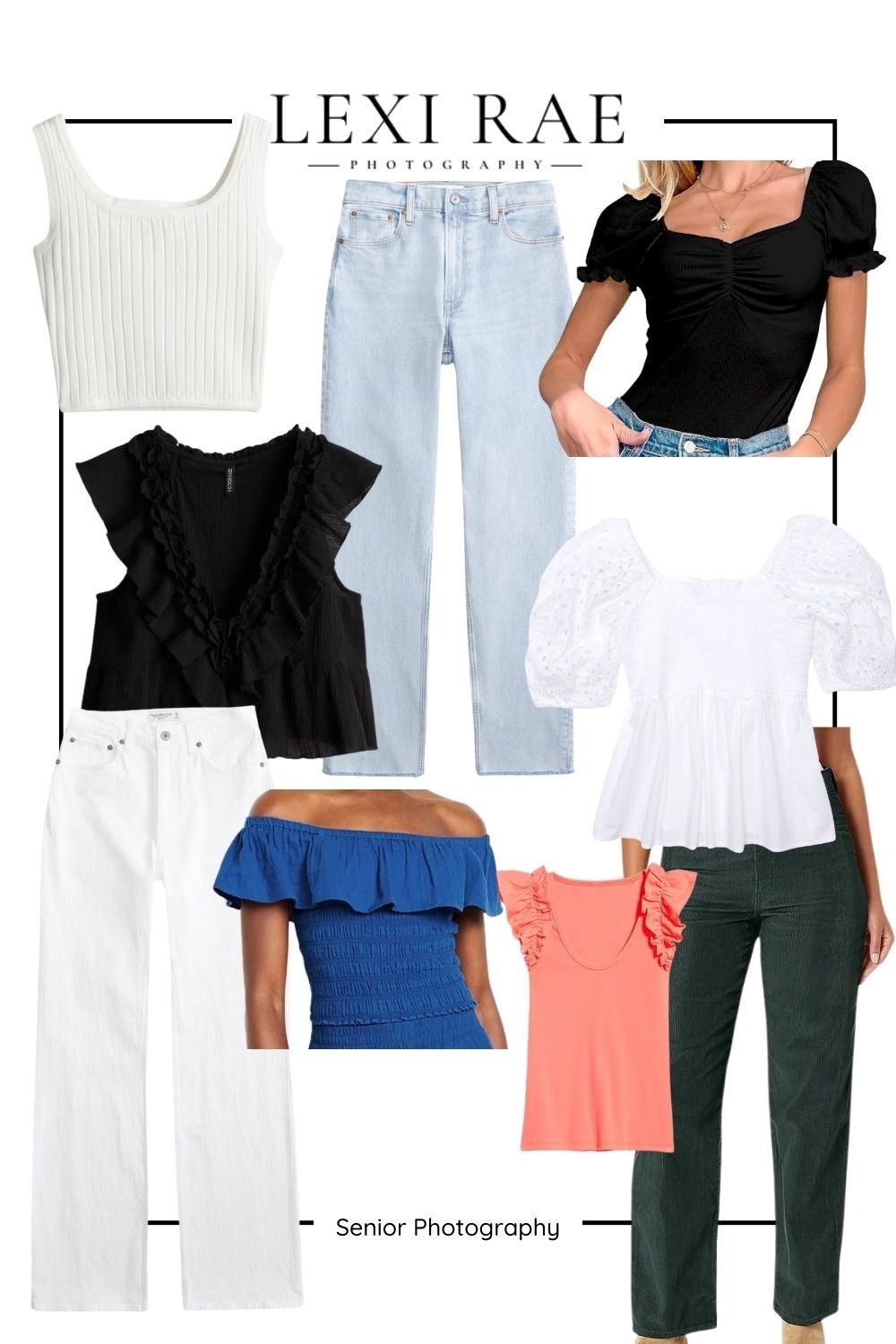 Senior Photography Inspiration Senior photos should reflect your everyday style. Choose something simple and flattering. 

#LTKfamily #LTKSeasonal