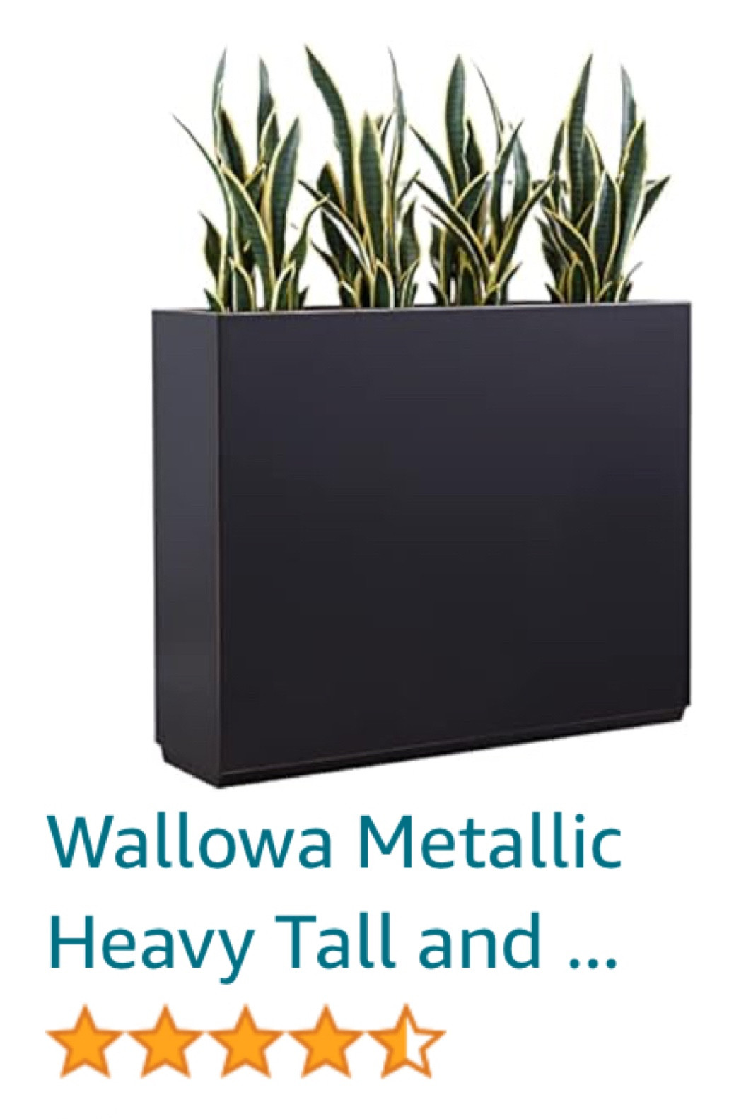 Tall rectangular planter box 😍

#LTKhome #LTKSeasonal #LTKSpringSale