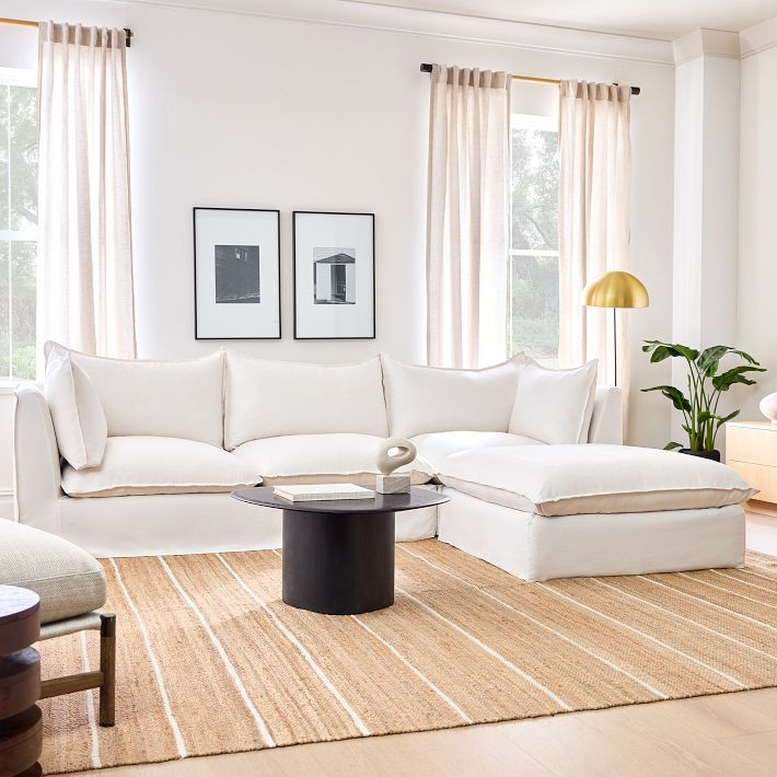 Build Your Own - Bleecker Down-Filled Slipcover Sectional | West Elm (US)