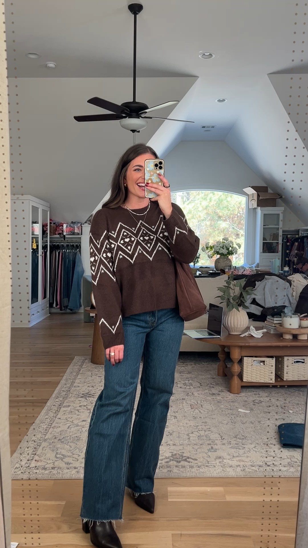 Abercrombie haul! 😍🫶🏼⭐️ 20%-50% off everything 🤩👏🏼 AND my code AFMORGAN stacks for extra 15% off!!! ⭐️ 

Sizing info:
I’m a true size 8/M & 5’5. My waist 29”, hips 40”, & bust 36.5”
•Jeans TTS - 29 reg in light knee destroy wash - my fave jeans ever & this wash is my fave - just restocked in all sizes!!! 🤩 & new ones - dark w raw hem • Baggy jeans “dark w bow embroidery”
•tees & sweaters all TTS - M 
•skort TTS - M
•sweatshirts all size L
•pajama pants TTS - M
•houndsooth 1/4 zip Sherpa sized up 1 to L
•athletic puffer jacket & dress coats TTS - M
•workout clothes & zip hoodie TTS - M 
•dresses TTS - M reg length


Abercrombie haul! 😍🫶🏼 ordered some new jeans, dresses, & outfits for the holidays and OMG! everything is on major deal already for Black Friday!!! ⭐️ 20%-50% off everything 🤩👏🏼 AND my code AFMORGAN stacks for extra 25% off!!! ⭐️ if you’ve never tried their jeans they’re truly top tier 🤌🏼 my faves just restocked!!! 👖 this haul is SO GOOD OMG!!!! Got some new washes & the embroidery tho!!! 🎀 & the prettiest holiday dresses. 🎄 this is the one I’m wearing for our family photos & it’s STUNNING!!! 🙌🏼 & the Christmas PJs + the little Christmas snoopy tee! 😍🥹 I cannot!! What’s your fave from this Abercrombie haul?! 👇🏼 🔗 Comment SHOP for the exact links for everything in this haul! 🔗 & Linking everything for y’all w sizing info on my LTK linked in my Instagram bio! 😘 
 

#abercrombiepartner #abercrombiehaul #abercrombie #liketkit @shop.LTK @abercrombie #momjeans #abercrombiejeans #widelegjeans #holidaydress #sweaterdress  #clothinghaul #oversizedtee #weddingguestdress #workoutoutfit #butterysoft #datenightoutfit #getdressedwithme #sizemedium

*Offer valid in stores and online from 11/24/2025-12/1/2025 in US/CA. Excludes clearance and gift cards. Online price reflects discount. *Use code AFMORGAN to get an additional 15% off everything in stores and online at checkout from 11/24/2025-12/1/2025 in US/CA. Excludes clearance and gift cards. See details online.

#LTKHoliday #LTKCyberWeek #LTKSaleAlert