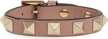 Valentino Garavani Valentino Rockstud Small Leather Bracelet | Nordstrom | Nordstrom