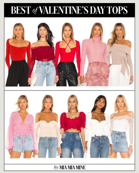 Valentine’s Day outfit ideas
Valentine’s Day going out tops / date night tops 



#LTKSeasonal #LTKunder100 #LTKunder50