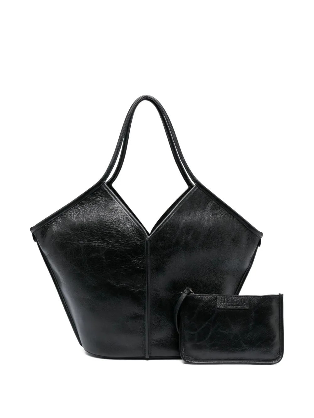Hereu handle shoulder bag - Black | Farfetch Global