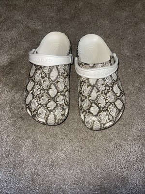 snakeskin crocs | eBay US