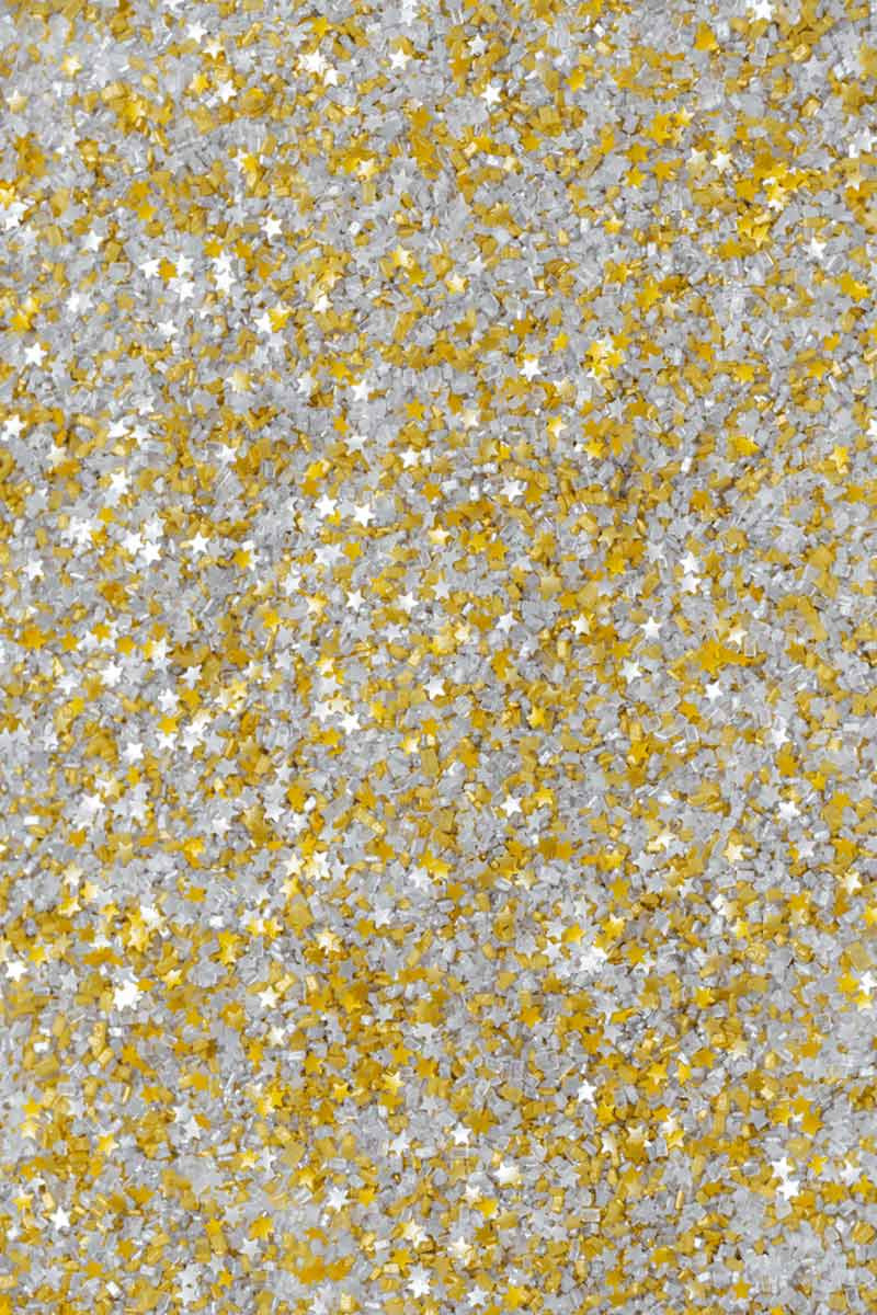 Filthy Rich Sugar | Gold and Silver Edible Glitter and Sugar Crystals | Fancy Sprinkles