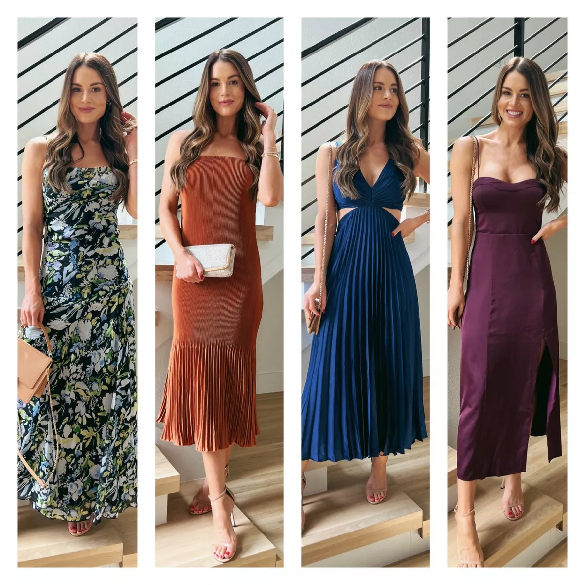 Athen Plunging V-Neck Maxi Dress curated on LTK