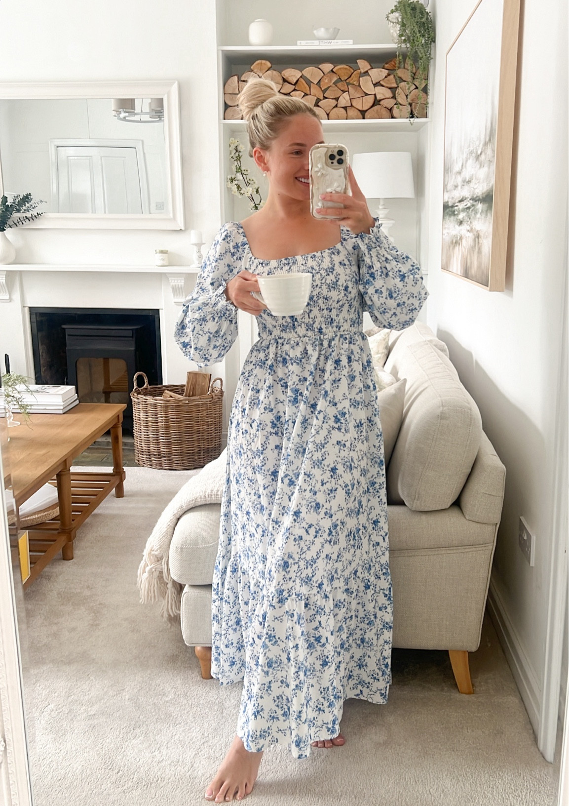OOTD a little bargain summer dress 🤍 

#LTKsummer #LTKuk #LTKhome