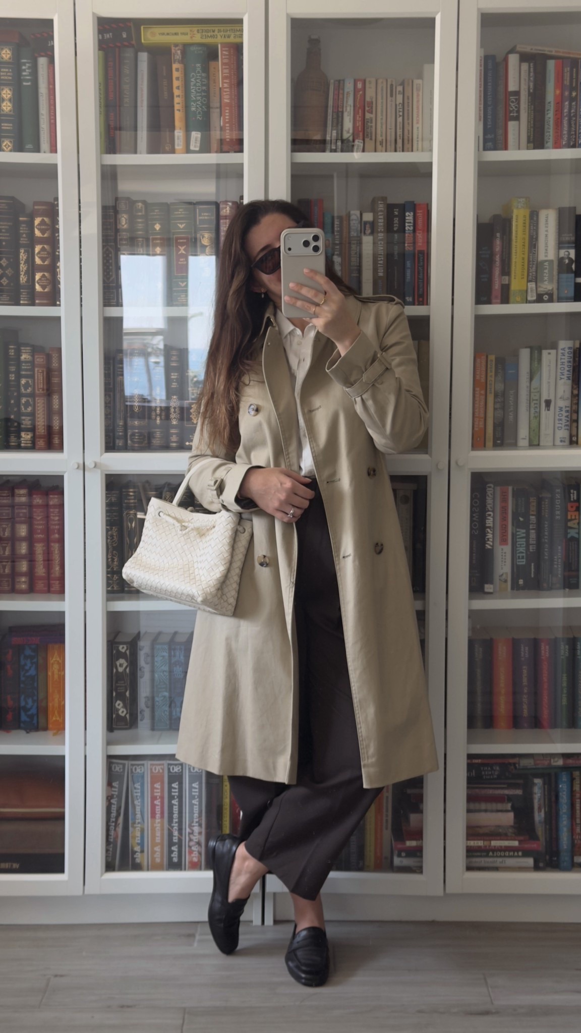 Look du Jour 🤎

Details:
Trench: Mango, old co
Purse: @Quince 
Top: @SEZANE 
Pants: Maison Stella et Suzie, old co
Loafers: Jonak (linked in ShopMy under Jonak in the French & Eu Shoes section, unable to link on LTK) 
Sunglasses: Otra 

Some items are from older collections, linked similar options here 🤍

#LTKgrwm #LTKdayinmylife #LTKootd