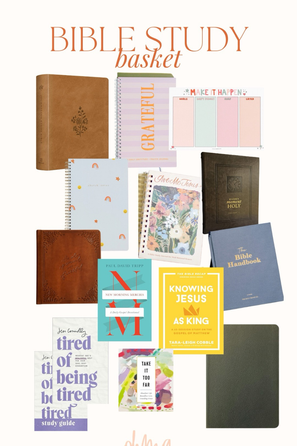 Everything might not be able to be linked so I’ll put anything that can’t be here in the caption!!

Grateful Journal - Go & Tell Gals
Make It Happen pad - Callie Danielle
Church Notes - Callie Danielle
Give Me Jesus Journal - Well Watered Women
Five Year Journal - Hosanna Revival


#LTKItBag #LTKHome #LTKFamily