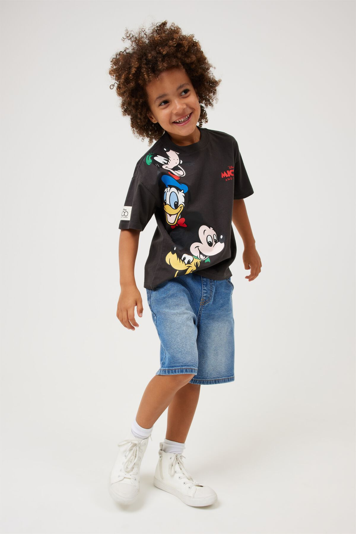 License Drop Shoulder Short Sleeve Tee | Cotton On (US)