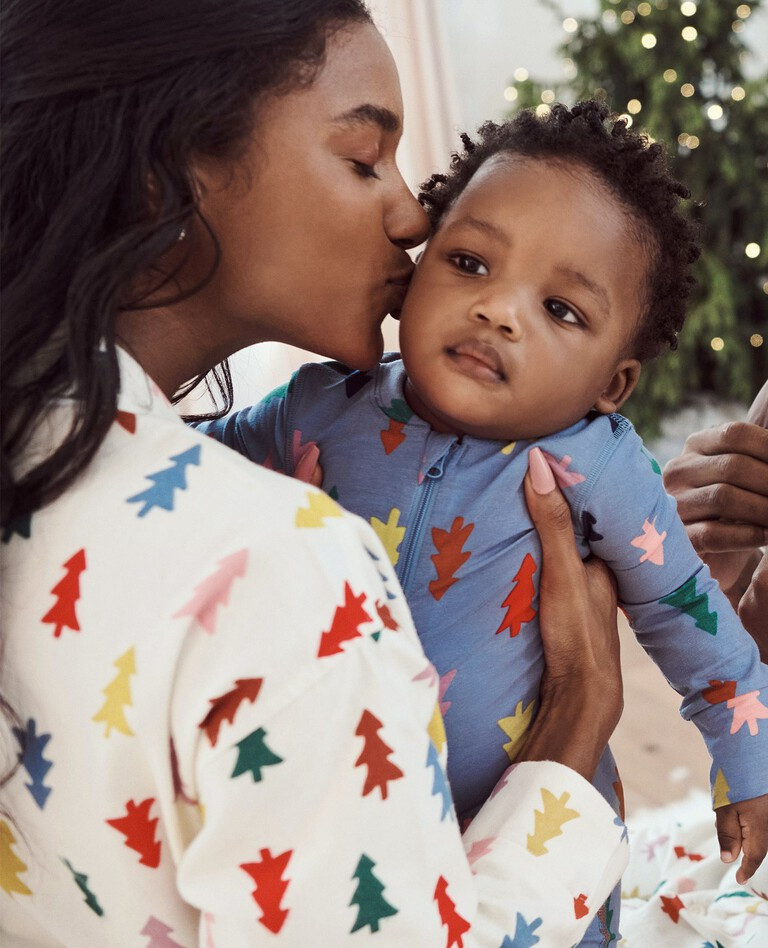 Baby Holiday 2-Way Zip Sleeper in HannaSoft™ | Hanna Andersson