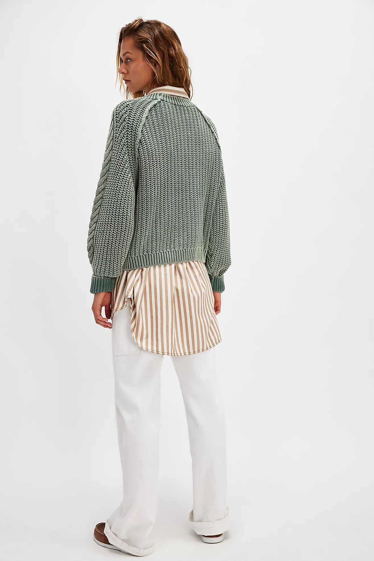 Frankie Cable Sweater | Free People (Global - UK&FR Excluded)