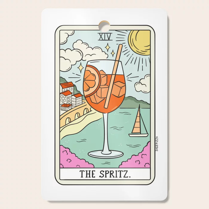 SPRITZ READING Cutting Board | Society6