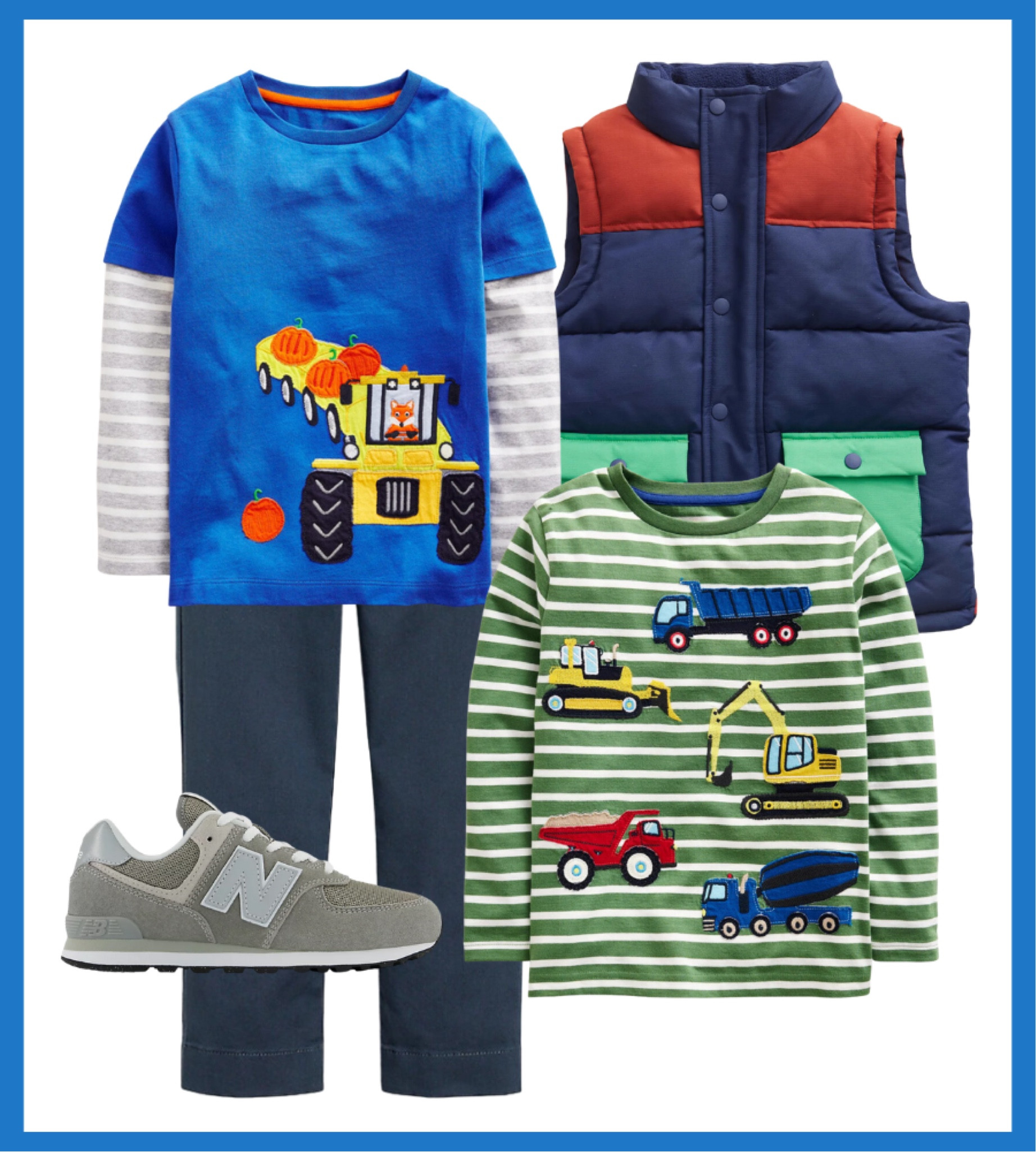 Fall outfit ideas for boys. Back to school outfits for boys. Boden sale for boys. Appliqué shirts for boys. More on DoSayGive.com 

#LTKunder50 #LTKunder100 #LTKkids