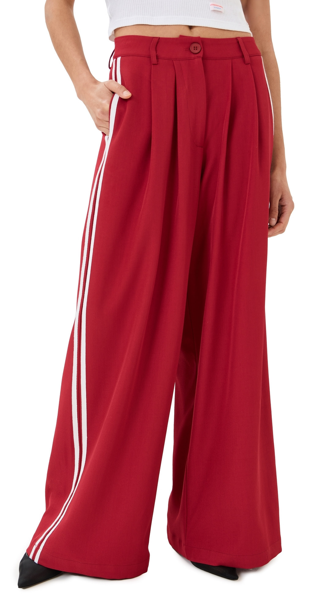 Lioness Serenity Pants Crimson S | Shopbop